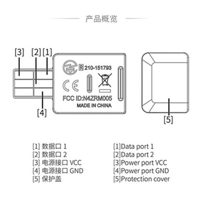 FLYSKY FS-RM005 2.4GHz 3.3V Mini Z FHSS Module For Kyosho FHSS Mini-Z RWD AWD <span class=keywords><strong>MINIZ</strong></span> 4X4 FWD RC Car Parts - Product Image 3