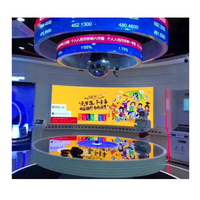 Pantalla LED Redonda Ultra HD P2.5, Pantalla Circular Flexible para Video Wall, Ideal para Publicidad en Tiendas