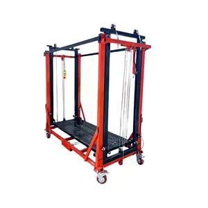 High Quality Safety 500Kg Load Scaffold Tools Electric Scaffolding Lift Platform for Household Using