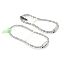 Sangle de levage en câble métallique galvanisé HULK avec boucles intégrées