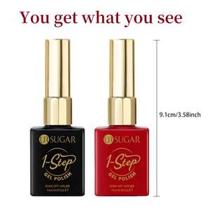 Esmalte de Uñas en Gel UV de Larga Duración OEM, 3 en 1, Capa Base y Capa Superior, Libre de TPO y HEMA, Esmalte de Uñas en Gel para Uso en Salón - Product Image 6