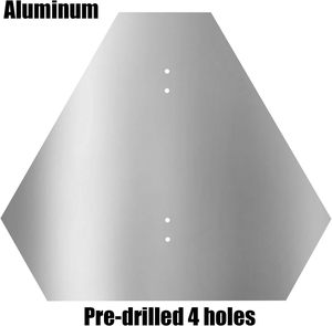 Kichwit si muove lentamente il segno del triangolo del veicolo, alluminio che si muove lentamente triangolo arrugginito libero per uso esterno - Product Image 4