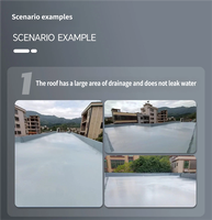 Revêtement imperméable en ciment polymère de qualité professionnelle 20L Peinture imperméable à haute résistance d'adhérence pour toilettes et balcons
