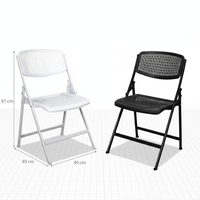 Ensemble de meubles de jardin modernes en HDPE/plastique pour l'extérieur, chaises de patio imperméables, table basse, table à manger pliable, confortable et portable