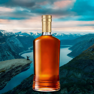Botella <span class=keywords><strong>de</strong></span> Vidrio para Licores <span class=keywords><strong>de</strong></span> 750 ml Personalizada en Oferta, Envase <span class=keywords><strong>de</strong></span> Alcohol <span class=keywords><strong>de</strong></span> Lujo para Vodka, Tequila y Ron con Serigrafía - Product Image 1