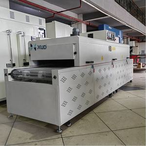 Industri Kelas PLC dikendalikan otomatis UV Curing Oven <span class=keywords><strong>Conveyor</strong></span> sabuk pengeringan peralatan sistem - Product Image 4