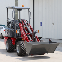 Peralatan konstruksi Murah Harga backhoe pemuat elektrik mini front end untuk dijual dengan backhoe