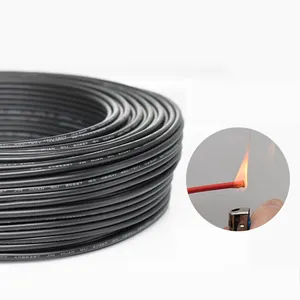 Câble à noyau en cuivre isolé 220V alimentation du haut-parleur fil électrique Led Construction solide BVR fil fin PVC H07V-K 1.5 Mm
