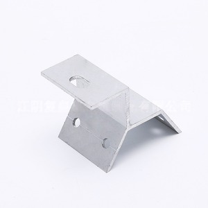 CORIGY énergie renouvelable PV support photovoltaïque aluminium anodisé <span class=keywords><strong>panneau</strong></span> solaire montage pince métallique <span class=keywords><strong>sur</strong></span> toit en étain trapézoïdal - Product Image 4