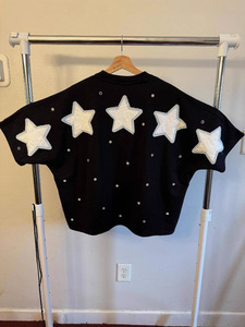Camiseta Oversize de Algodón con Estampado Digital The Hustler, Unisex, Estilo Urbano, Cuello Redondo, Manga Regular, Ajuste Jersey, Transpirable para Invierno - Product Image 2