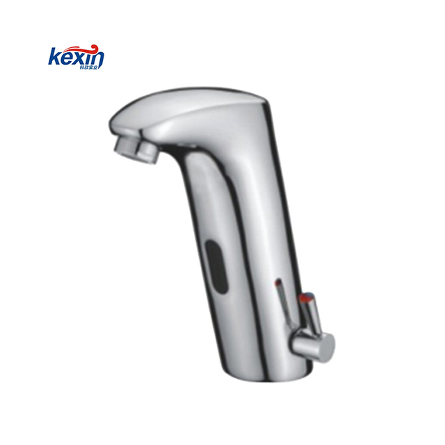 Kexin Hot Selling Smart Infrared Touchless Auto Sensor Brass Modern Bathroom Faucet Saving Water