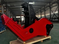 Cisaille hydraulique robuste pour démolition et recyclage de ferraille, idéale pour les excavatrices - Offre spéciale