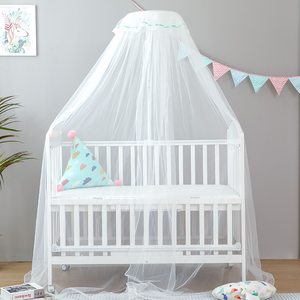 Mosquitera Grande <span class=keywords><strong>para</strong></span> <span class=keywords><strong>Cuna</strong></span> <span class=keywords><strong>de</strong></span> Bebé, Tipo Domo, con Soporte, Impresión Digital, Poliéster, Plegable - Product Image 2