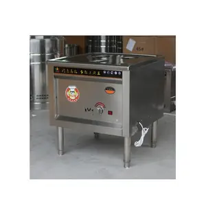 Gıda makinesi gaz topuz vapur makinesi elektrikli buharlı pişirme tenceresi için pişirme/elektrik dim sum vapur
