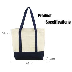 Bolsa de Compras de Lona Personalizada con Logotipo, para Mujer, en Oferta - Product Image 2