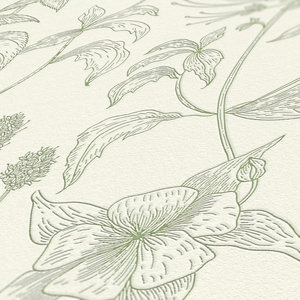 Chất Lượng Tốt Đức Thương Hiệu Sang Trọng Phong Cách Hiện Đại Quân Đội Màu Xanh Lá Cây Hình Nền Thân Thiện Với Môi Sử Dụng Cho Căn Hộ - Product Image 3