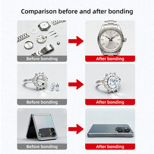 Pegamento Epóxico UV ZTA33 de Unión Instantánea, Curado en 5 Segundos para Uso en Construcción en Vidrio, Metal, Cerámica y Plástico - Product Image 5