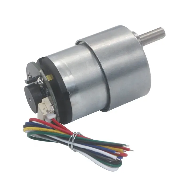 Hoog Koppel Lage Snelheid 6V 12V Dc Elektrische Wiel Motor Versnellingsbak Met Encoder Rolstoel Motoren Borstelloze Motor voor Drone