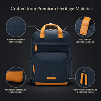 Sac à dos pour ordinateur portable multifonctionnel résistant aux chocs avec logo personnalisé, pour les trajets quotidiens, sac professionnel pour le bureau, sac professionnel pour les affaires