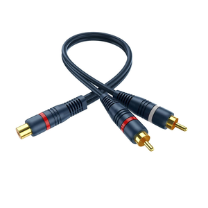 Câble audio RCA TUTI <span class=keywords><strong>moins</strong></span> <span class=keywords><strong>cher</strong></span>, mâle vers femelle, 0,3 m/0,5 m/1 m/1,5 m, adaptateur Lotus vers double Lotus pour <span class=keywords><strong>lecteur</strong></span> <span class=keywords><strong>DVD</strong></span> - Product Image 4