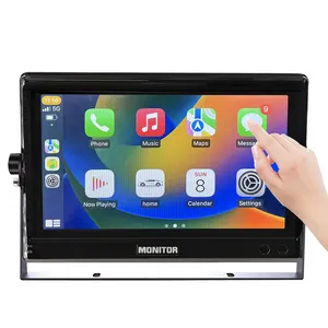 Wireless Carplay Android Auto 7'' Touch Screen Car Monitor Player Portable Navigation With Bluetooth And FM