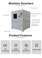 CZ-1500SC-ZK IEC60529 Environnement simulé résistant à la poussière et au sable IP5X IP6X pour chambre d'essai avec garantie d'un an, volume intérieur de 1500L