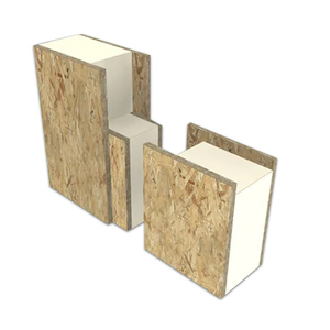 Casa prefabricada Villas Sip Paneles <span class=keywords><strong>Osb</strong></span> Material de construcción <span class=keywords><strong>Tablero</strong></span> de aislamiento de Espuma fenólica - Product Image 1