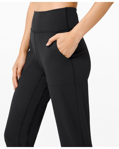 Design a vita alta Leggings da palestra a compressione pantaloni da Yoga con tasche personalizza il tuo <span class=keywords><strong>abbigliamento</strong></span> <span class=keywords><strong>sportivo</strong></span> da <span class=keywords><strong>donna</strong></span> di marca - Product Image 2