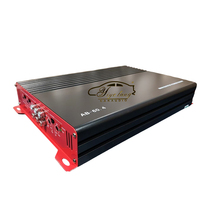 Amplificateur audio de voiture 4 canaux haute puissance classe D avec crossovers, sortie maximale 5000W, basses profondes, en stock, ampli stéréo pour voiture