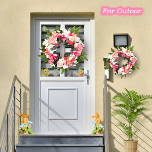 Nouvelle Guirlande Florale Printanière 2026 – Guirlande de Fleurs Artificielles pour Décoration Scénique de Printemps, Ornement à Suspendre à la Porte - Product Image 1