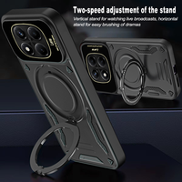 Casing ponsel multifungsi, pelindung telepon genggam tahan guncangan untuk Redmi 15C 14C 15 A5 Note 14 Pro Plus Xiaomi 17 Pro Max Poco M7 F7 TPU PC