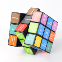 Cube magique miniature 3x3 de haute qualité, promotion boutique directe d'usine, jouet en plastique personnalisé