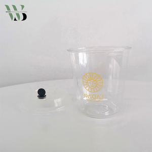 Vaso de plástico reutilizable con tapa y pajita para bebidas frías y eventos al aire libre - Product Image 2