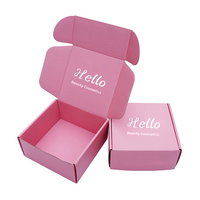 Boîte postale de luxe en papier ondulé kraft 10x8x3, emballage de bougies, bon prix, vente en gros