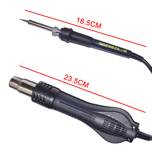 Stazione di saldatura senza piombo con controllo digitale della temperatura 858D con saldatore 936 <span class=keywords><strong>per</strong></span> riparazione elettronica - Product Image 4