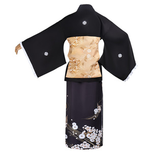 ชุดคอสเพลย์ฮาโลวีน นักแสดงหญิง จุนโกะ คินุตะ ชุดกิโมโนสีดำ HORR-016 - Product Image 2