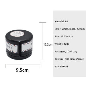 Dispensador de tiras de papel para cuello Wanmei Salon, soporte para rollos de papel de peluquería, caja de almacenamiento de papel para cuello, caja de papel para cuello de barbero. - Product Image 2