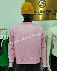 Felpa a collo finto reversibile da donna con toppa ricamata oversize felpa traspirante da donna - Product Image 5