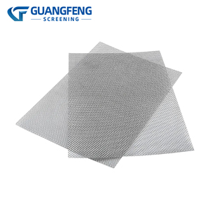 Filtres en treillis métallique tissé à mailles plates en acier inoxydable 304/316/316L ultra fins de 5 à 300 microns avec services de pliage et de soudage - Product Image 1