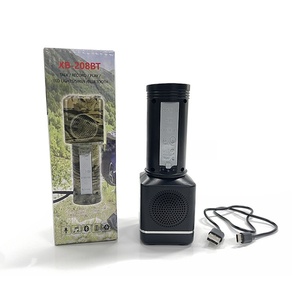 Lampe de camping multifonctionnelle 6 en 1, lampe torche, microphone audio, sirène d'urgence - Product Image 2