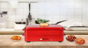 Gril électrique multifonctionnel 2-en-1 tendance 2026 avec marmite coréenne portable pour poisson – Vente chaude directe usine - Product Image 3