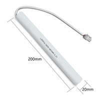بطارية JINTION 3.2 فولت 4800 مللي أمبير في الساعة LiFePO4 للإضاءة الطارئة، بديلة لـ Liteplan 3 LP48 S MS 3 Cell Stick مع محول سلكي مزدوج