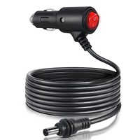 Câble d'alimentation 3m 5m 12V 24V allume-cigare de voiture vers DC 5521, câble d'alimentation Starlink Mini pour Starlink