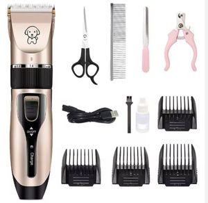 <span class=keywords><strong>Tondeuse</strong></span> électrique pour animaux de compagnie <span class=keywords><strong>avec</strong></span> lames en acier inoxydable, puissance élevée, lisse et anti-obstruction pour chiens et chats - Product Image 1