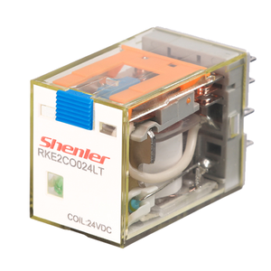 Shenler-relé electromagnético en miniatura, dispositivo de luz <span class=keywords><strong>con</strong></span> indicador bidireccional, de alta gama, 12v, RKE2CO110LT - Product Image 2