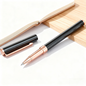 Canetas de Gel Metálicas de Luxo Persol com Logo para Assinatura Empresarial Ponta de 0.5mm Tinta Preta Canetas Promocionais Personalizadas para Publicidade e Marketing - Product Image 3