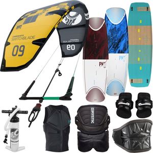 NOUVEAU Cabrinhas SWITCHBLADE Kites de surf 10m 12m 14m Bleu clair pour le kiteboard et le <span class=keywords><strong>kitesurf</strong></span> en océan - Product Image 1