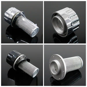 Filtres à air en aluminium série QUQ pour essence avec goulot de remplissage de carburant, filtres à air pour réservoir de carburant hydraulique - Product Image 2