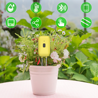 Testeur de sol intelligent 2 en 1 avec détection de la température et de l'humidité, plage de 0 à 90 et de 0 % à 100 % HR