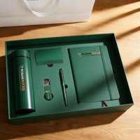 Fabricant de carnets de luxe, carnet en cuir PU personnalisé, coffret cadeau d'entreprise, bouteille d'eau, carnet avec logo